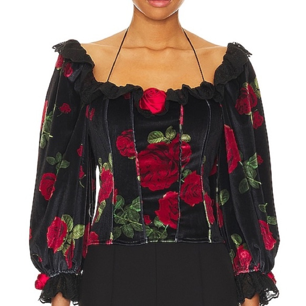 For Love and Lemons Yara Top